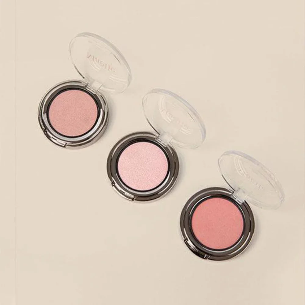 Maelle SUNDOWN BLUSH - Single - Matte Rose Shade, Golden Sunset Shimmer Powder - Picture 3 of 4